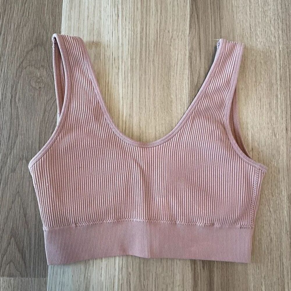 Aerie Womens S Seamless Padded Bralette Balletcore Clean Girl Coquette Cozy Chic